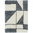 thumbnail image 6 of Well Woven Zanti Ivory Super Thick Tribal Abstract Shag 8x10 (7'10" x 9'10") Area Rug, 6 of 7