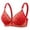 Red, variant on yievot Women's Front Button Closure Bra Comfort Full Coverage Bra Senior Front-Closing Wirefree Bra Everyday Wireless Bras