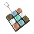 thumbnail image 2 of Juguete Fidget Clicker con teclado y botón de descompresión compacto para regalar a un amante, divertido llavero portátil multifuncional. Multicolor, 2 of 10