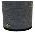 thumbnail image 4 of Good Ideas IMP-D50-DR-DAR Impressions Darkened Ribs Downton Rain Saver Barrel, 50 Gallon, Dark Granite, 4 of 6