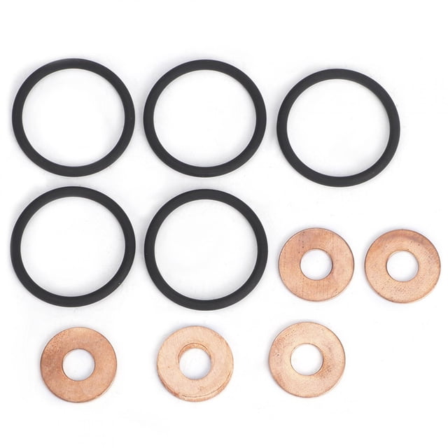 Junta tórica y junta tórica de sellado del inyector diésel Kit de arandela ERR7004 apto para Land Rover Discovery 2 Defender TD5 Jadeshay A