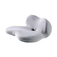 thumbnail image 4 of Esquirla Office Chair Seat Cushion Durability Multiuse Comfortable with Waist Support Light Gray, 4 of 8