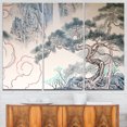 thumbnail image 1 of Peinture d'Arbre Bleu Chinois, 1 of 1