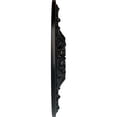 thumbnail image 4 of Ekena Millwork 26"OD x 3"P Tristan Ceiling Medallion (Fits Canopies up to 5 1/2"), Hand-Painted Jet Black, 4 of 5