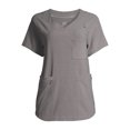 thumbnail image 7 of ClimateRight by Cuddl Duds Short Sleeve V-Neck Scrub Top (Women's ), 7 of 7