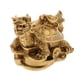 thumbnail image 1 of Estatua de tortuga dragón retro Feng Shui, figura decorativa de tortuga, suerte y riqueza., 1 of 9