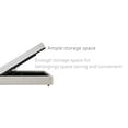 thumbnail image 6 of Create Comfort Aurora Upholstered Bed Frame King Size with Headboard and Strong Wooden Slats, Cream, 6 of 8