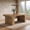 Light Brown, variant on Fnova 71" Farmhouse Dining Table for 6-8 People, Rectangular Wooden Kitchen Table with Double Pedestal, Dinner Table for Dining Room, Kitchen, Office, Banquet, Living Room