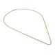 thumbnail image 3 of Cadena Barbada Diamantada 2 mm Oro Italiano Sólido 10k 55 cm, 3 of 5