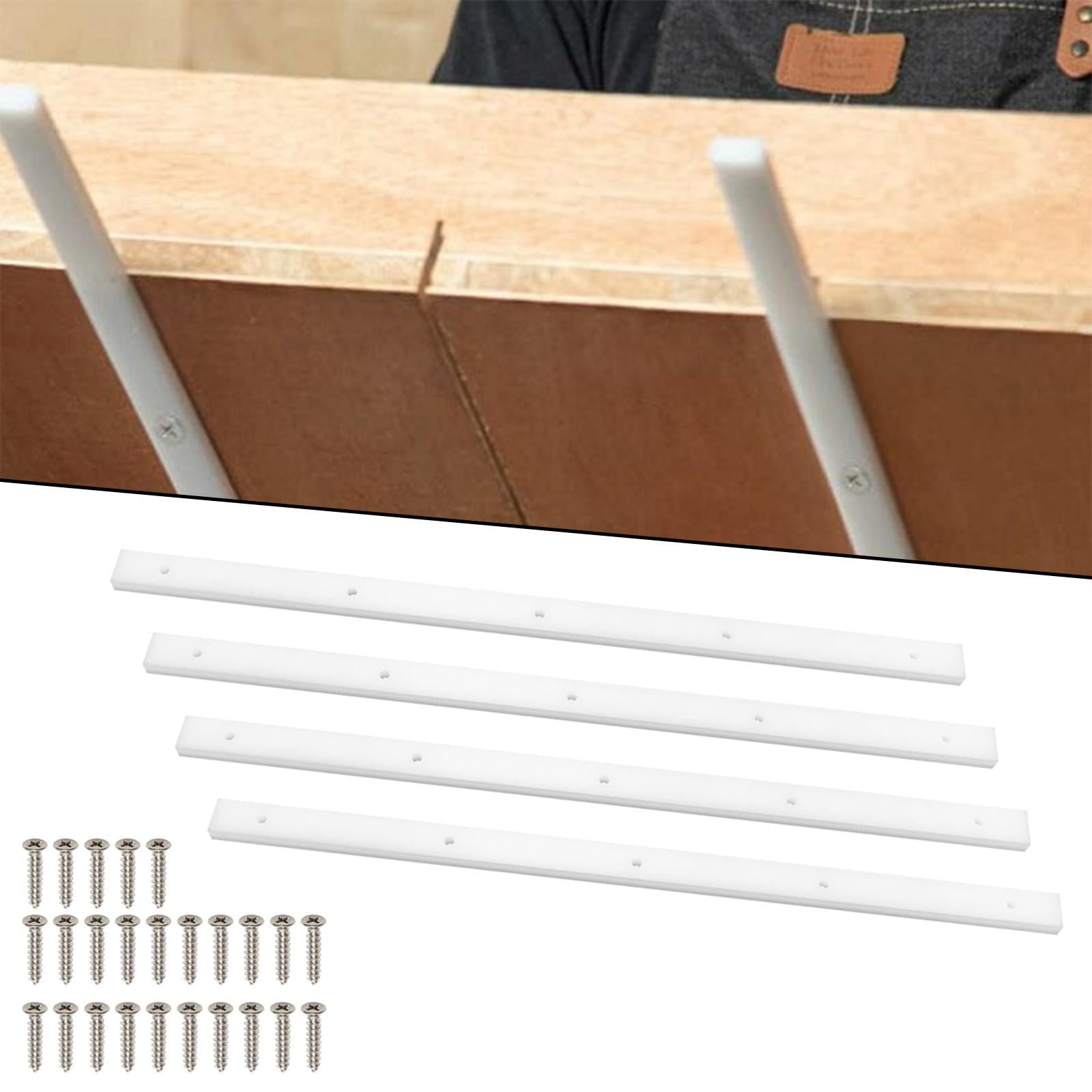 CarpNettore 4 Pieces Table Saw Crosscut Sled Table Saw Runner for 3/4"x3/8" Miter Slot 43 cm