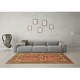 thumbnail image 3 of Ahgly Company Indoor Rectangle Medallion Brown Traditional Area Rugs, 2' x 5', 3 of 4