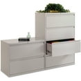 Alera 4 Drawers Lateral Lockable Filing Gray