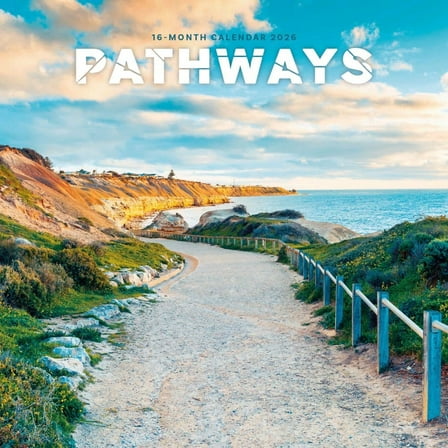 Carousel Calendars, Pathways Special Value 2026 Mini Wall Calendar, 12'' X 7'', 16-Month Calendar with Stapled Binding