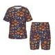 thumbnail image 1 of Balery Thanksgiving Turkey 2 Conjunto de Pijama Infantil de Manga Corta con Estampado – Ropa de Dormir de Algodón Suave-4X-Large, 1 of 6