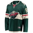 thumbnail image 2 of Men's Fanatics Vladimir Tarasenko Green Minnesota Wild Home Breakaway Jersey, 2 of 3