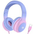 thumbnail image 1 of Auriculares con cable para niños ADOOPE USB-C, volumen seguro de 85 dB, 1 of 7