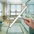 thumbnail image 3 of MQOUO  All-Purpose Shower Squeegee for Shower Doors, Bathroom, Window and Car Glass - Stainless Steel, 10 Inches, 3 of 7