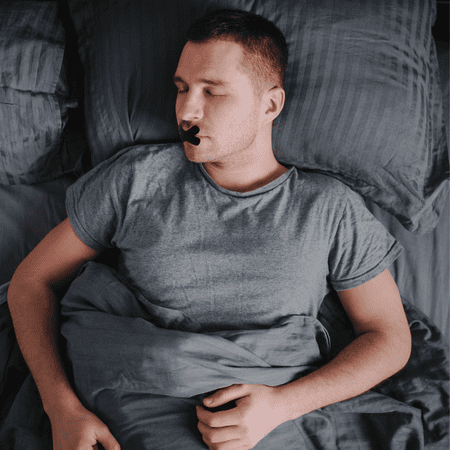 Lunasol Sleep "Barely There" Premium Mouth Tape. Promotes Nasal Breathing, Reduces Mouth Breathing, Minimizes Dry Mouth, Reduces Snoring, Supports Deeper Sleep Quality, Mental Recharge