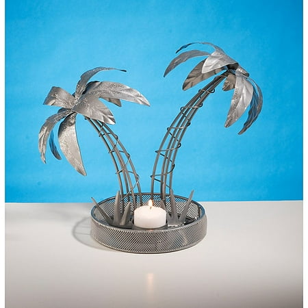 Metallic Palm Tree Centerpiece