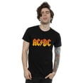 thumbnail image 2 of AC/DC T-Shirt en Coton à Logo Fire pour Hommes, 2 of 7