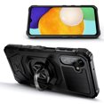 thumbnail image 2 of Compatible for Samsung Galaxy A25 5G Phone Case with Tempered Glass Screen Protector, Nagebee Full-Body Protective [Military-Grade] Magnetic Car Mount Ring Holder Durable Cover (Black), 2 of 6