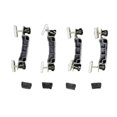 thumbnail image 3 of Kit montaje para tienda techo 4 piezas, accesorios fijación segura para tienda techo coche, abrazaderas, clips para fijar al chasis, 3 of 7