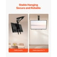 thumbnail image 4 of VEVOR Motorized Ceiling TV Mount Electric Flip Down TV Mount for 32-65 in Screen, 4 of 9