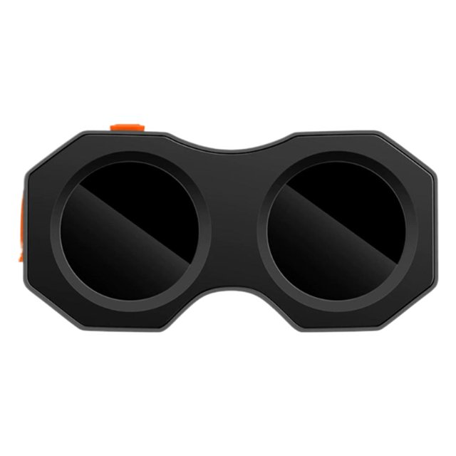 Daily Mix Store 2026 Nouveau Feu Arrière de Vélo à Yeux de Démon LED, Feu Arrière Intelligent à Yeux de Diable avec 82 Modes, Objectif 3D Programmable, Chargement USB, Étanchéité IP64 pour Bicyclette/scooter Électrique/moto