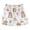 Capybara Wearing Party Hat, variant on Kids' Beach Pants Comfortable Swim Trunks Cute Pastel Rainbow Background Shorts for Pool Vacation and Lounge Wear 2T