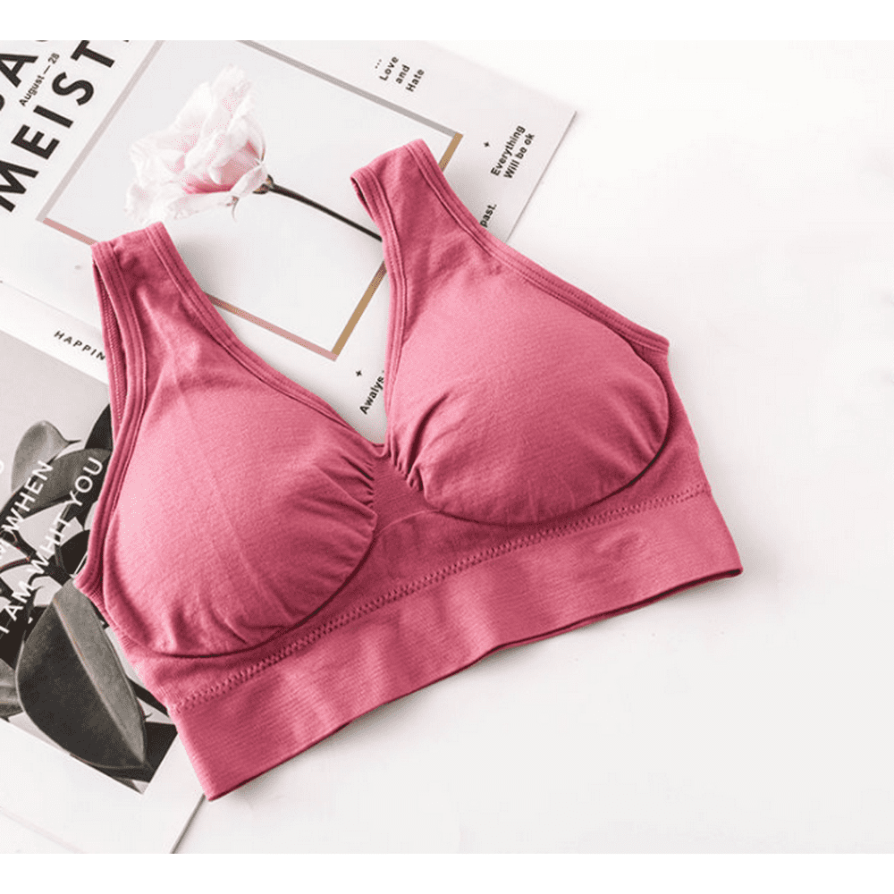Namato - Women's Seamless Comfortable Sports Bra with Removable Pads - Walmart.com - Walmart.com