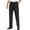 Black, variant on Mens Classic Fit Dress Pants Lightweight Stretch Dress Trousers Straight Fit Casual Slacks