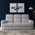 thumbnail image 6 of Pemberly Row Modern Mineral Power Glider Reclining Sofa and Glider Loveseat, 6 of 17