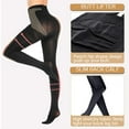 thumbnail image 2 of MISS MOLY Women's 2 Pairs Opaque Control-Top Tights Winter Shaping Thick Tights Conton, 2 of 6