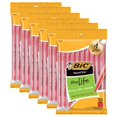 thumbnail image 1 of BIC Round Stic Xtra Life Ballpoint Pens, Medium Point, 1.0mm, Red Ink, 60 Count, 6 Pack, 1 of 1