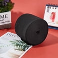 thumbnail image 3 of 3 Inchx 8.5 Yards Knit Elastic Band Flat Stretch Elastic Band for DIY Sewing Project Waist Band Making Black, 3 of 9