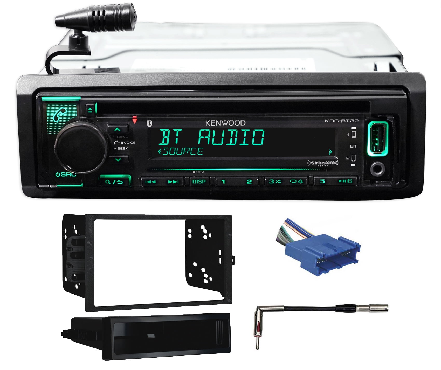 Kenwood CD Receiver w/iPhone/Android/Remote App for 9798 Oldsmobile