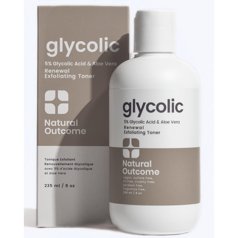 Natural Outcome Glycolic Acid Toner 5% with Aloe & Quinoa photo 1
