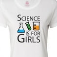thumbnail image 4 of Inktastic Science is for Girls Women's T-Shirt, 4 of 5