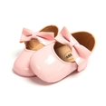 thumbnail image 4 of Infant Baby Girls Shoes Mary Jane Flats Bownot Soft Leather No-Slip Toddler First Walker Princess Dress Shoes Baby Moccasins Girls Shoes, 4 of 5