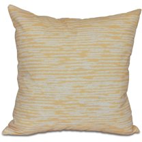 Simply Daisy 16" x 16" Marled Knit Geometric Print Outdoor Pillow