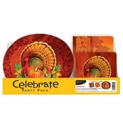 Thanksgiving Harvest Party Pack Plates and Napkins (150 ct.)
