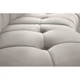 thumbnail image 6 of Maklaine 14-Piece Modular Contemporary Velvet Sectional Sofa in Cream, 6 of 8