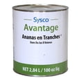 thumbnail image 1 of Sysco Reliance Pineapple Sliced Juice 2.84LT/100oz, 1 of 4