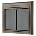 thumbnail image 2 of UniFlame "Gerri" Cabinet-style Fireplace Doors with Smoke Tempered Glass, 2 of 9