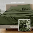 thumbnail image 5 of Bare Home Luxury Bed Sheet Set - Premium 1800 Collection - 4 Piece - Twin, Cypress, 5 of 9