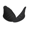 thumbnail image 1 of 2 uds Protector de cabeza de zapato zapatillas de deporte tapas de los dedos del pie soporte camilla (negro L) Tmvgtek cuidado belleza, 1 of 7
