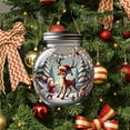 thumbnail image 5 of Painted Mason Jar Ornament With Fairy And Reindeer Design For Whimsical Tree Decor, 5 of 5