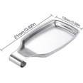 thumbnail image 2 of Stainless Steel Spoon Rest - Hangable Utensil Holder for Spatulas, Ladles, and Brushes, 2 of 5