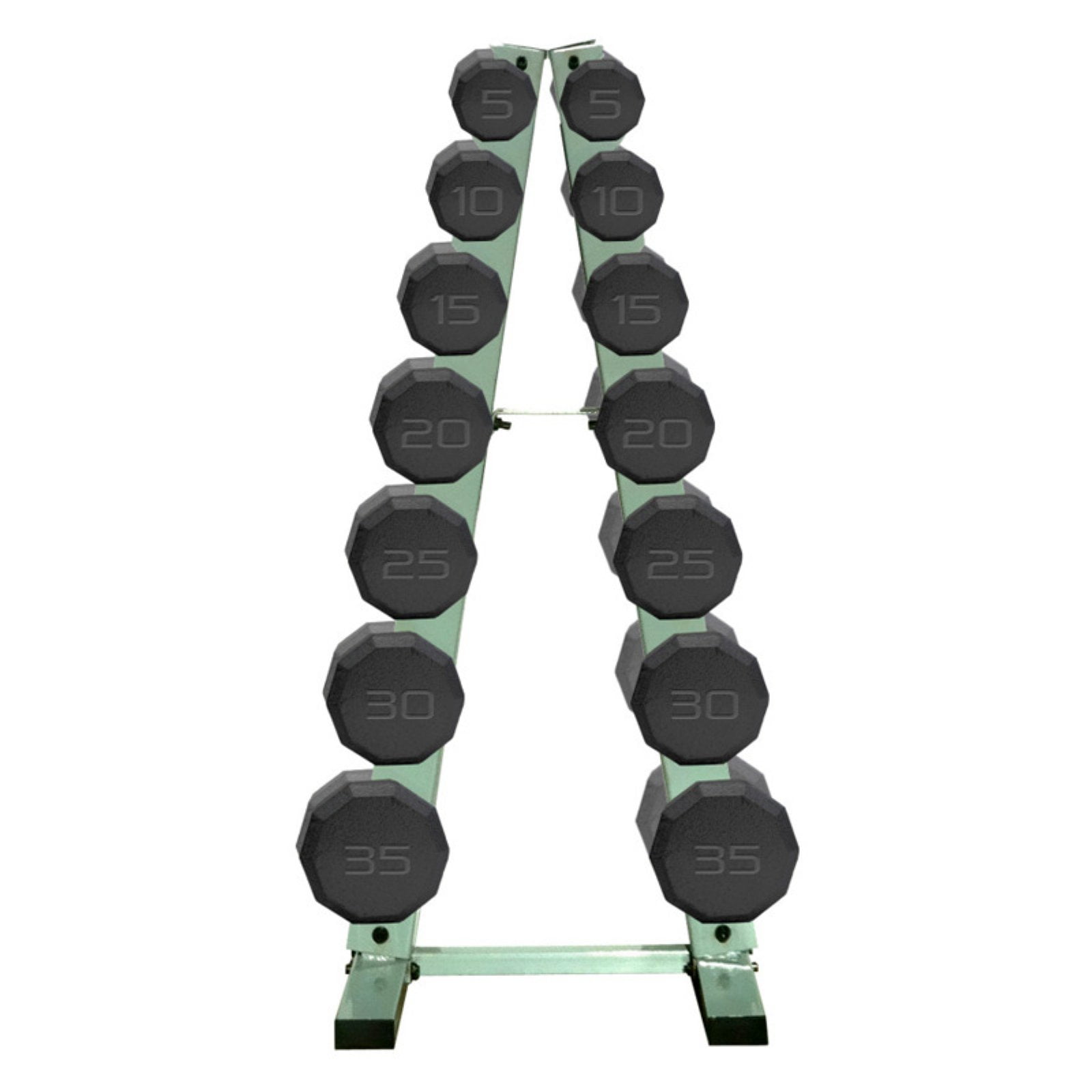 CAP Barbell 280 lb. Dumbbell Set with A Frame Rack by Cap Barbell