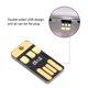 thumbnail image 2 of Billuyoard Mini lámpara LED USB de 5 piezas, luz nocturna regulable de 5V, bajo consumo de energía, Banco de energía, PC, escritorio, luz nocturna, Iluminación novedosa Negro Billuyoard HA025593-02, 2 of 6